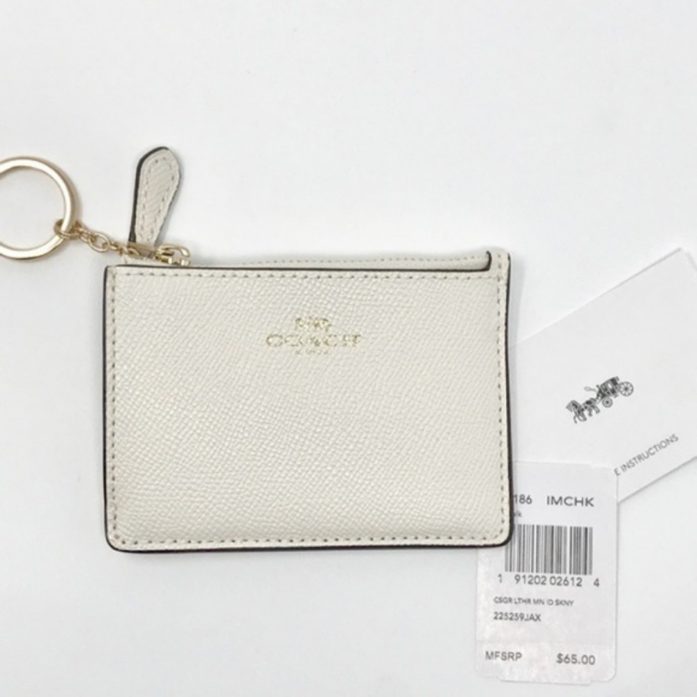 💜RESTOCKED💜COACH Mini Card Skinny Keychain ID - Picture 5 of 5
